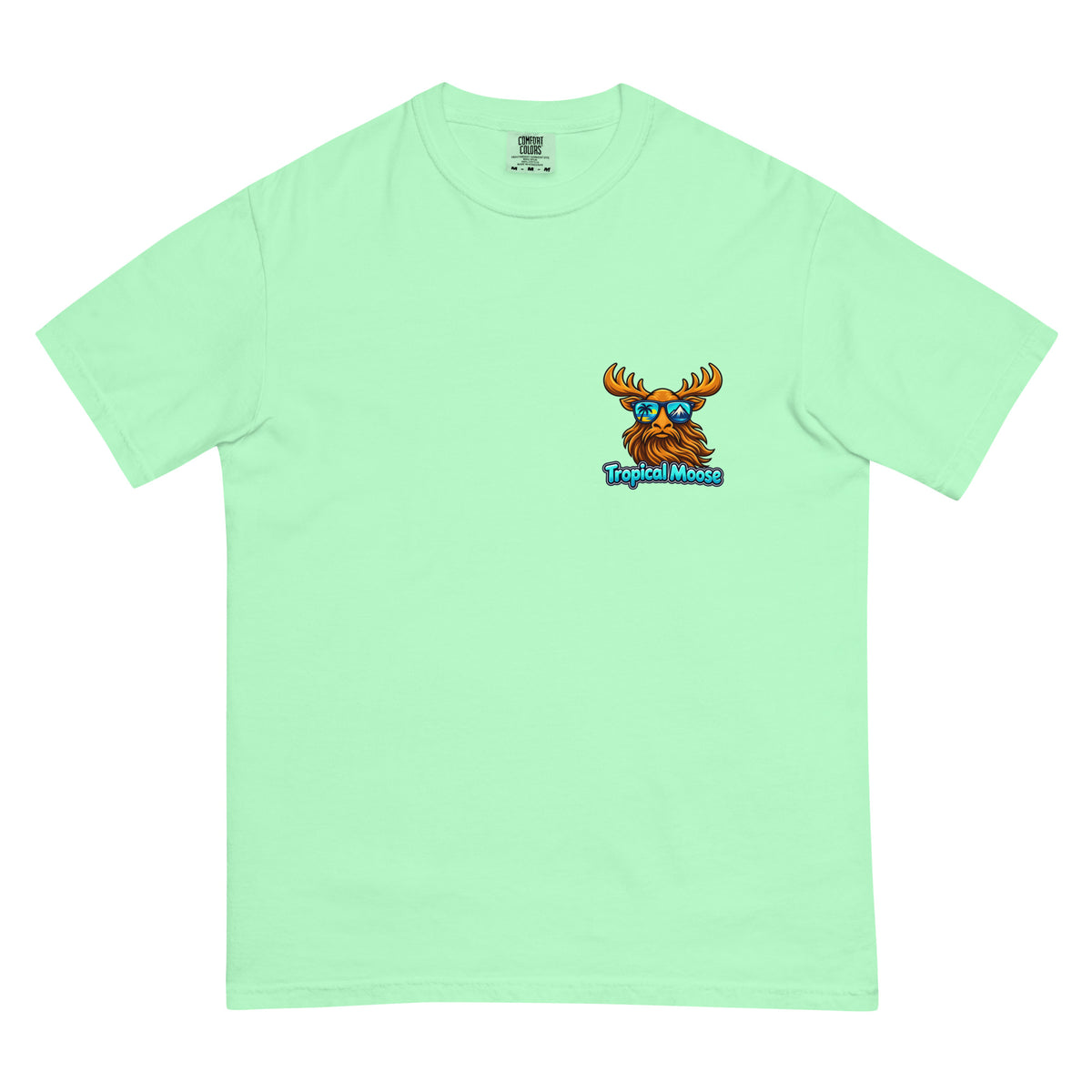 Surf Moose Classic Tee in Island Reef, front view
