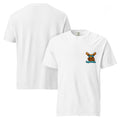 Surf Moose Classic Tee in White, front and back views